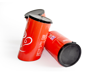 圓形紙罐，一種綠色健康的包裝方式！