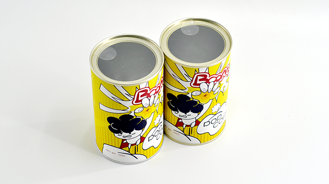 透明易撕蓋紙罐 透明易撕蓋紙罐