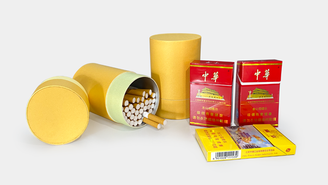 圓筒香煙紙罐包裝盒 圓筒香煙紙罐包裝盒