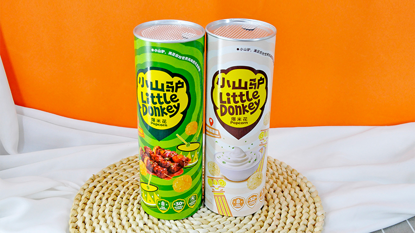 爆米花紙罐包裝